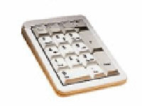 An Accuratus product. Numeric 17 Key USB connected Keypad (Beige) - Supplied by