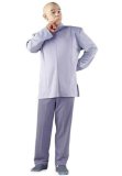 Dr Evil Costume - Size 42-46 Chest (Jacket, Trousers and Bald Cap)