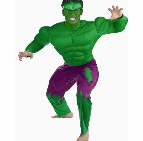 Cesar UK Hulk Deluxe Muscle Adult Costume - Size 42/46