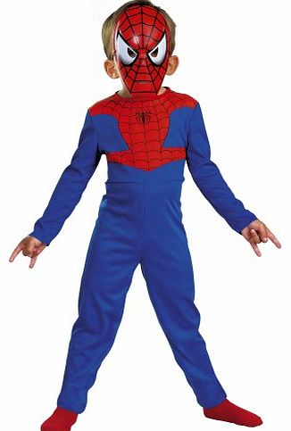 Spiderman Classic Value Costume and Mask - 5/7 Years