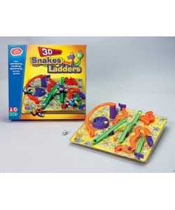 chad valley 3D Snakes and Ladders