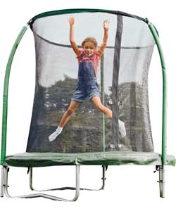 Chad Valley 6ft Trampoline and Enclosure