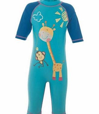 Chad Valley Boys Sunsafe Suit and Hat Set -
