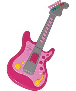 Electronic Toy Guitar - Pink