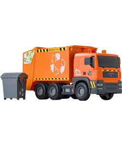Chad Valley Garbage Truck With Pump Action
