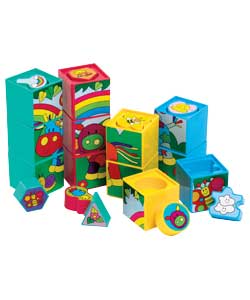 Chad Valley Shape Sorting Puzzle Blocks