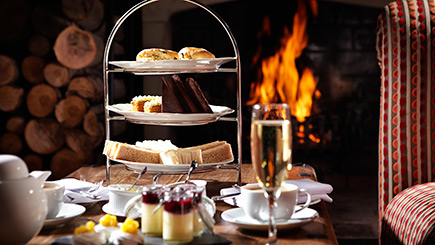 Champagne Afternoon Tea for Two at Langshott Manor