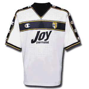 01-02 Parma Away shirt