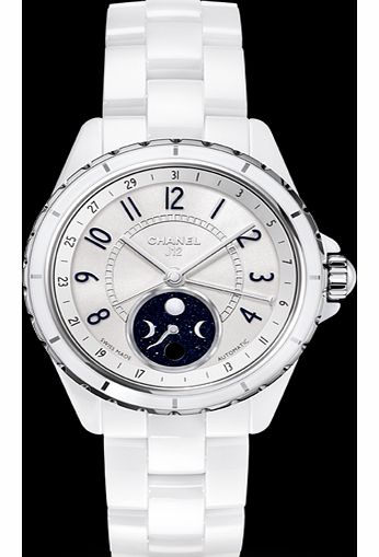 Chanel J12 Moonphase Ladies Watch H03404