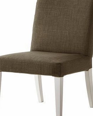Sand Replacement Slip Cover for Ikea Henriksdal Dining Chairs in Linen Effect Fabric