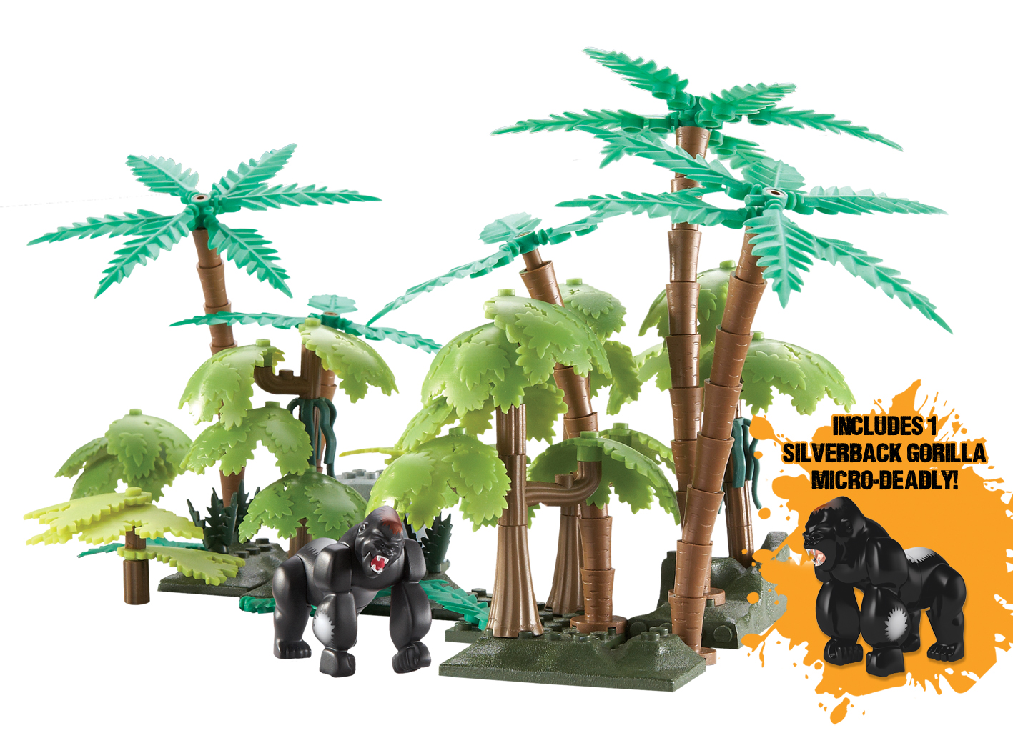 Character Building - Deadly 60 - Jungle Playset
