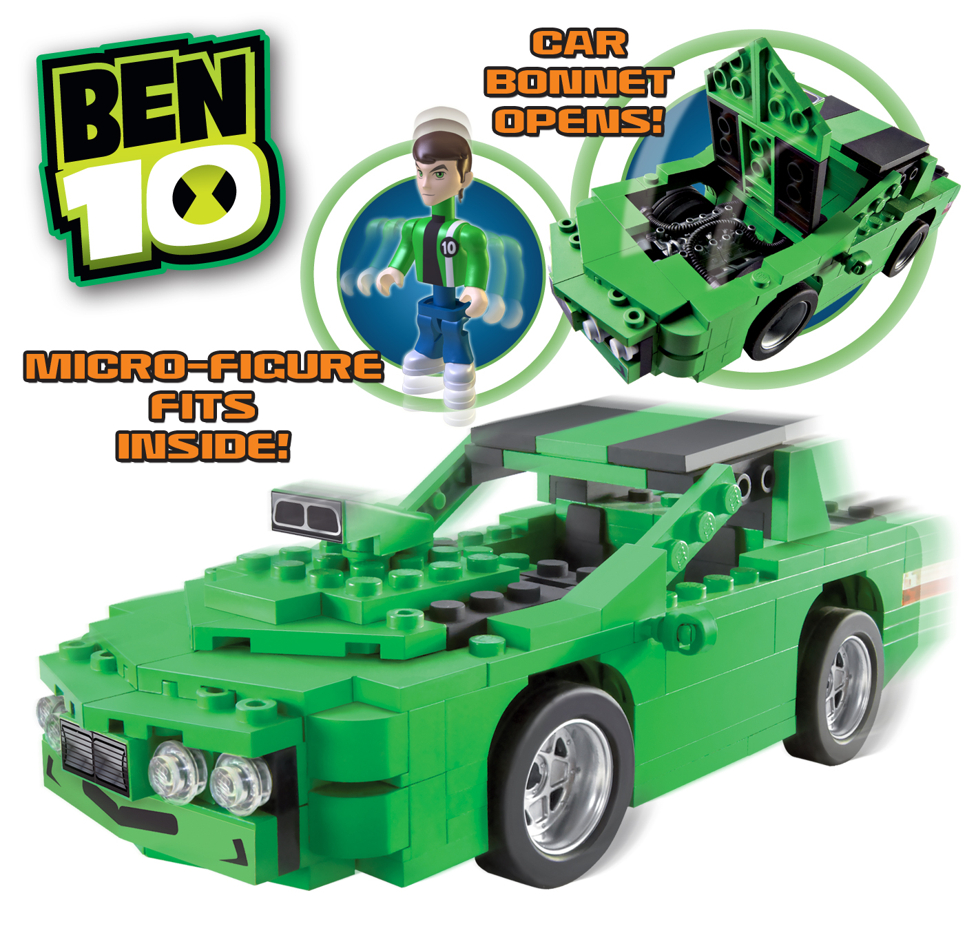 Character Building Ben 10 Character Blg Ben 10 Kevins Car