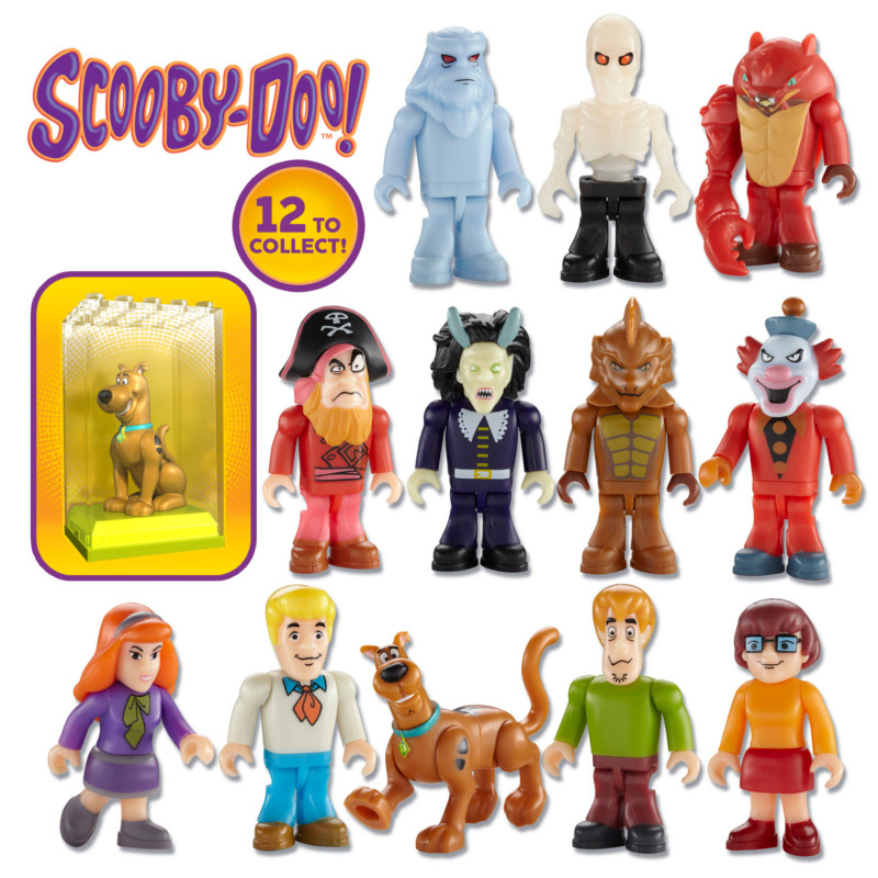 Character Building Character Bldg Scooby Doo Micro Figure Display