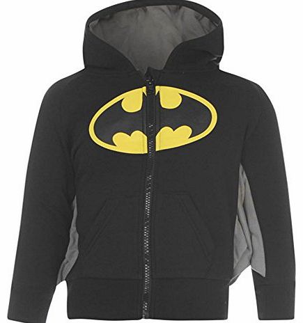 Character Kids Print Zip Hood Infant Boys Batman 5-6 Yrs