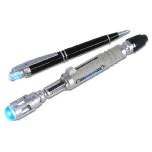 Electronic Sonic Screwdriver and Sonic Pen Set