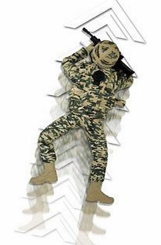 H.M. Armed Forces Crawling Infantry Figure