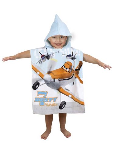Disney Planes Dusty Hooded Poncho, Multi-Color