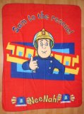 Character World Fireman Sam Large Fleece Blanket