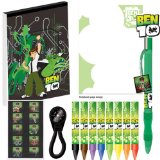 Ben 10 Colouring Activity Set - 31 Piece Stationery Pack
