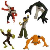 Characters 4 Kids Ben 10 Figure Capsule - 5 x 10cm Figures to Collect!