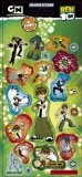 Characters 4 Kids Ben 10 Its Hero Time! Holofoil Stickers