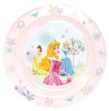 Disney Princess Crowned with Beauty Pink / Lilac Dinner Plate