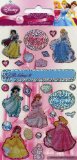 Disney Princess Stickers - 26 Re-usable Glitter Stickers - Party Bag Size