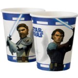 Star Wars The Clone Wars Paper Party Cups - Pack of 8