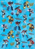 Transformers 2 Sheets of Gift Wrap and 2 Gift Tags