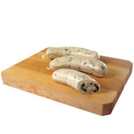 White Pudding with Mushrooms
