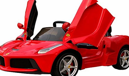 Charles Bentley New Rastar La Ferrari 12V Red Licensed Ride on Car Electric Car With Parental Remote Control - New Model For Xmas 2016
