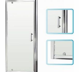 Cheapsuites Bathroom Pivot 6mm Toughened Glass