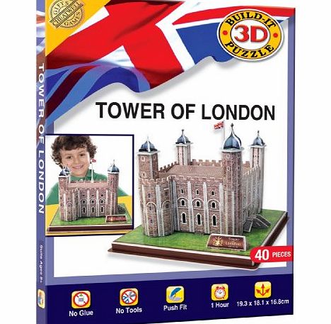 build your own 3d tower of london