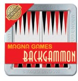 Cheatwell Games Magna Games Backgammon Magnetic Travel Game