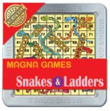 Cheatwell Games Magna Games Snakes and Ladders Magnetic Travel Game