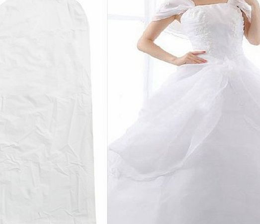 checknow Travel Breathable Zip Wedding Dress Clothes Bridal Gown Garment Storage Carry Cover Bag