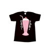 Cheer Up T-Shirt - Milkshake (Black)