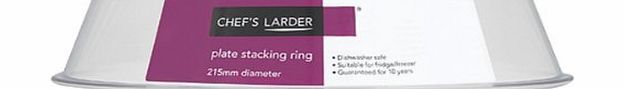 Chefs Larder Plate Stacking Ring 25x215mm Diameter