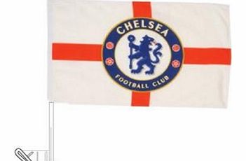 Chelsea Accessories  Chelsea FC Club Country Car Flag