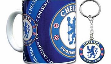 Chelsea Accessories  Chelsea FC Mug And Key Ring Set