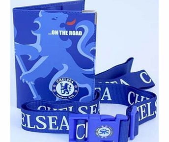  Chelsea FC Passport Holder And Luggage Strap