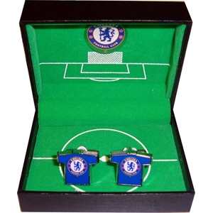 Chelsea Accessories  Chelsea FC Shirt Cufflinks