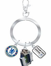 Chelsea Accessories  Chelsea FC Stadium Bag Charm