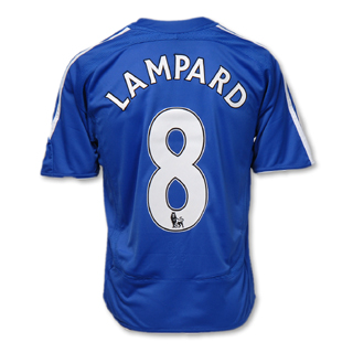 Adidas 07-08 Chelsea home (Lampard 8)