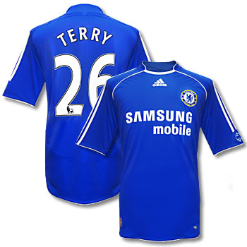 Chelsea Adidas 07-08 Chelsea home (Terry 26)