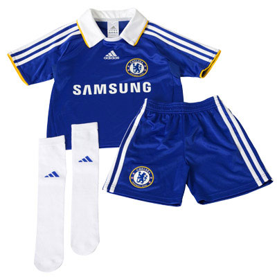 Chelsea Adidas 08-09 Chelsea home Mini Kit