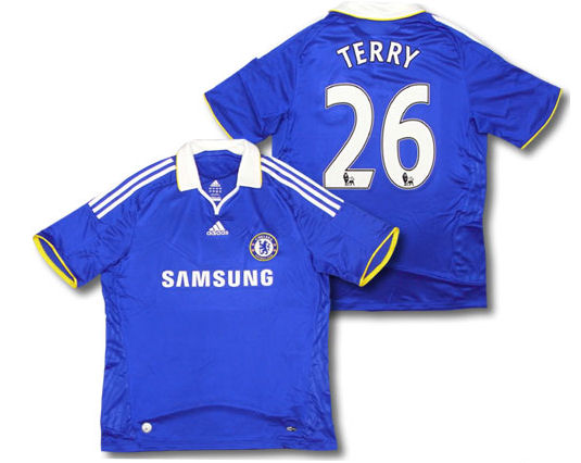 Chelsea Adidas 08-09 Chelsea home (Terry 26)
