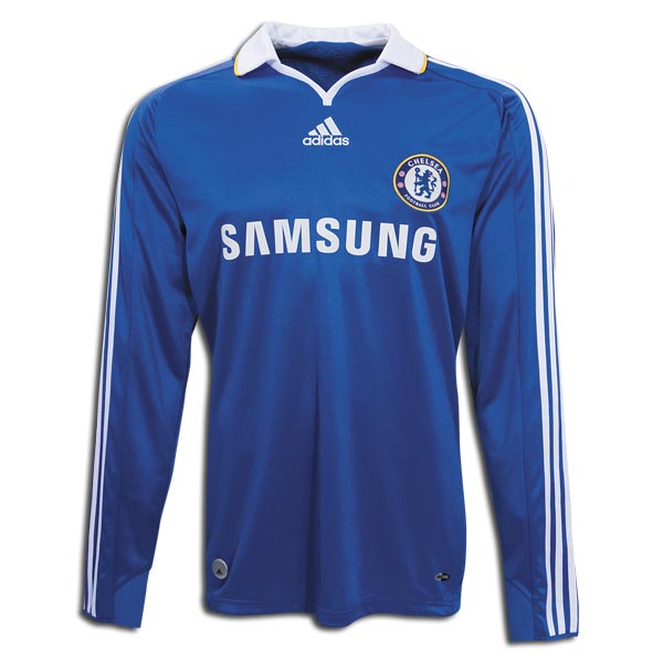 Chelsea Adidas 08-09 Chelsea L/S home