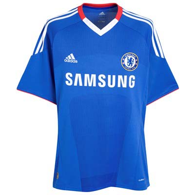 Adidas 2010-11 Chelsea Home Shirt (Luiz 4)