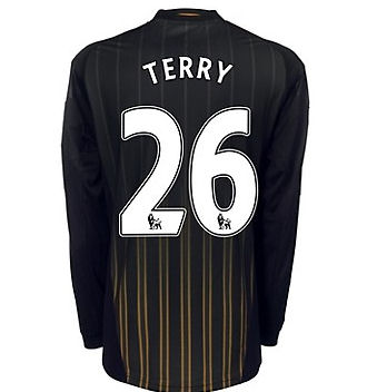 Adidas 2010-11 Chelsea Long Sleeve Away Shirt (Terry 26)
